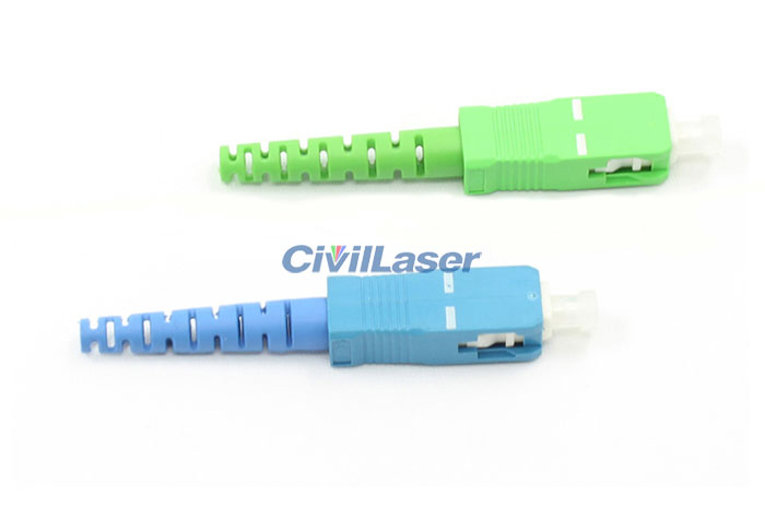 SC Singal Mode Low insertion loss Fiber Optic Connector